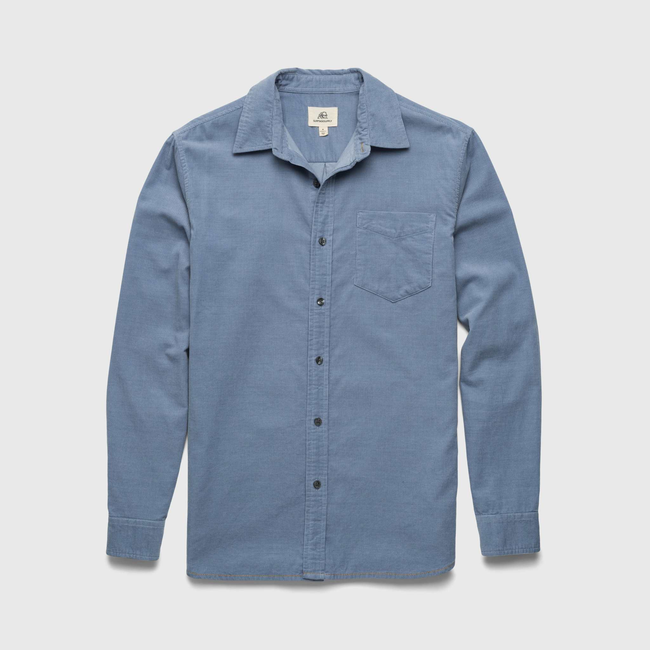 Brian Corduroy Shirt - Country Blue-gallery-44067646898434