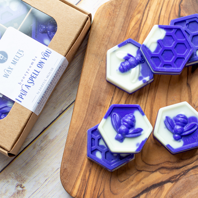 Scented Wax Melts Honeycombs I put a spell on you - Set of 6-gallery-28421771821126