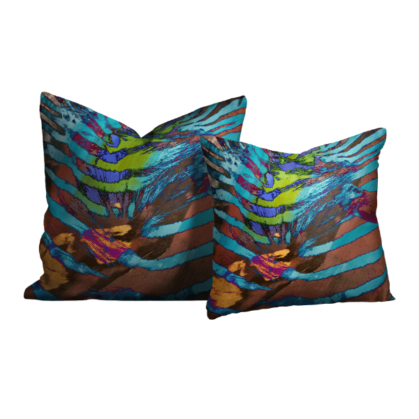 African Paint | Luxe Velvet Pillow-gallery-30072973852785