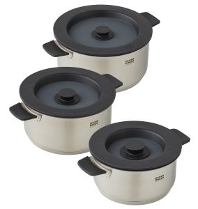 Smart & Compact Cookware, 3 Piece Set - NEW!