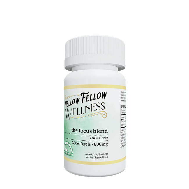 The Focus Blend Softgels - 600mg-gallery-37327686402254
