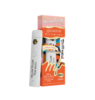 Laughter Blend 0.5ml Terp Sauce Disposable Vape - Rainbow Runtz (Indica)