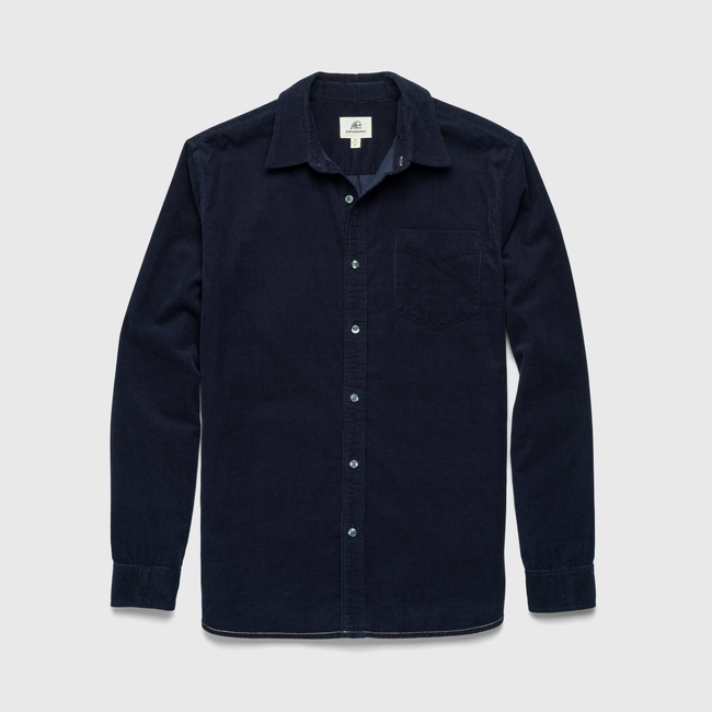 Brian Corduroy Shirt - Navy Blazer-gallery-44067646374146