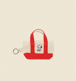 Snoopy Huggin Poop Bag Holder - Red