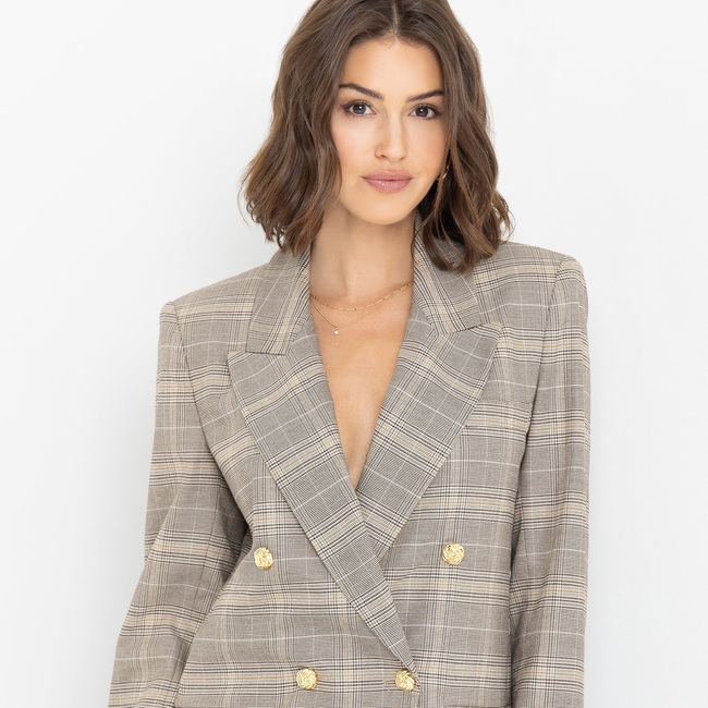 Maverick Plaid Blazer-gallery-44657797497082