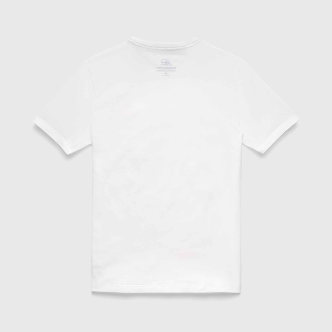 Chris Embroidered Tee - White-gallery-47040647037186