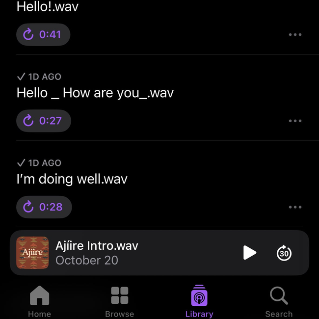 Audio Guide — Ajíire Volume 1-gallery-39481082183818