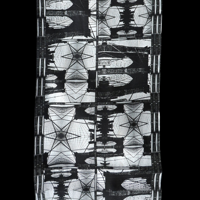 Babs Brooklyn Bridge Silk Scarf-gallery-49406547558696