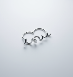 Love Double Ring · Sterling Silver