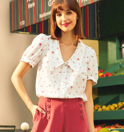 Petal Picnic Blouse