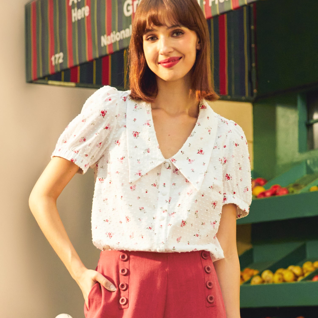 Petal Picnic Blouse-gallery-39317376860331