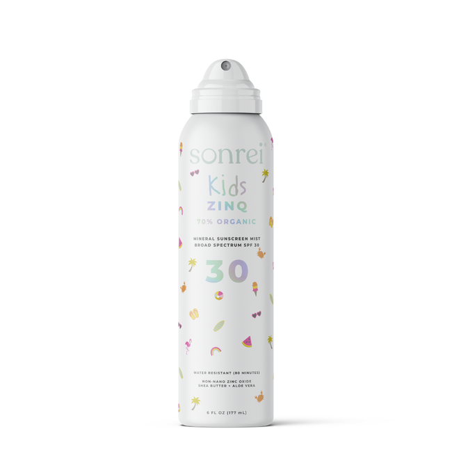 Kids Zinq™ Organic SPF 30 Mineral Mist Sunscreen-gallery-40744401109287