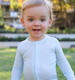 Seaside Stripe Bamboo Sleeper