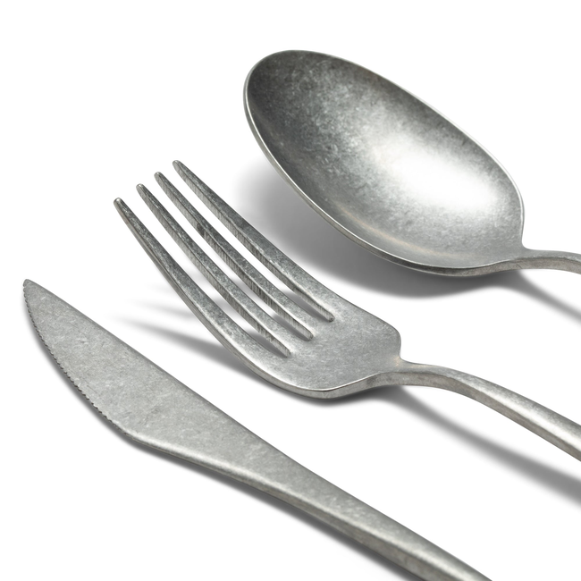Vintage Stainless Steel Flatware Set (20-Piece Set, 4 Place Settings)-gallery-53882551828852