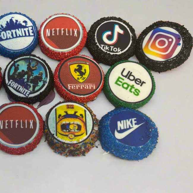 Custom Logo Design Oreos Dipped in Chocolate-gallery-44314716864767