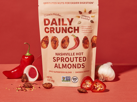 Nashville Hot Sprouted Almonds