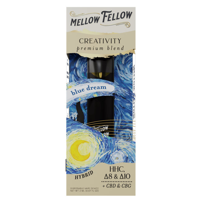 Creativity Blend 2ml Disposable Vape - Blue Dream (Hybrid)-gallery-37327700558030