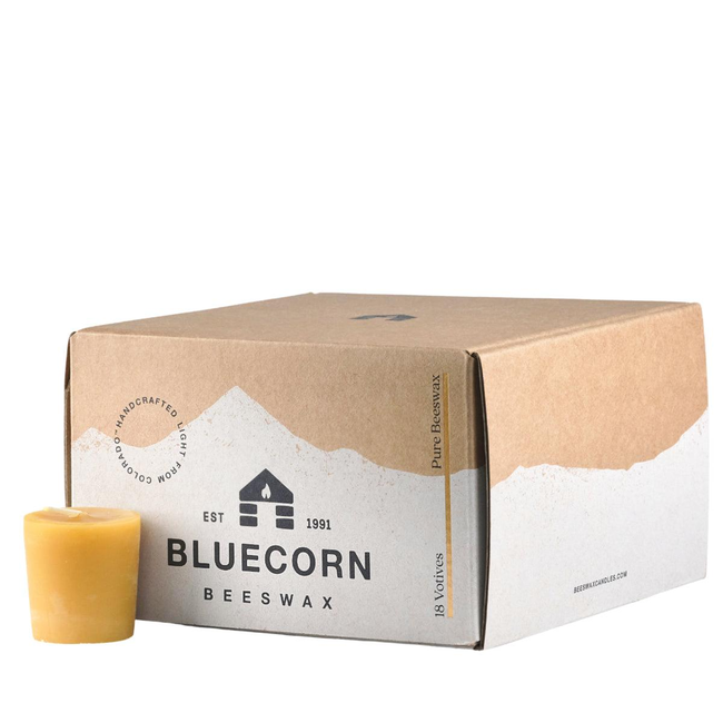 Pure Beeswax Votive Candles-gallery-40093464953078