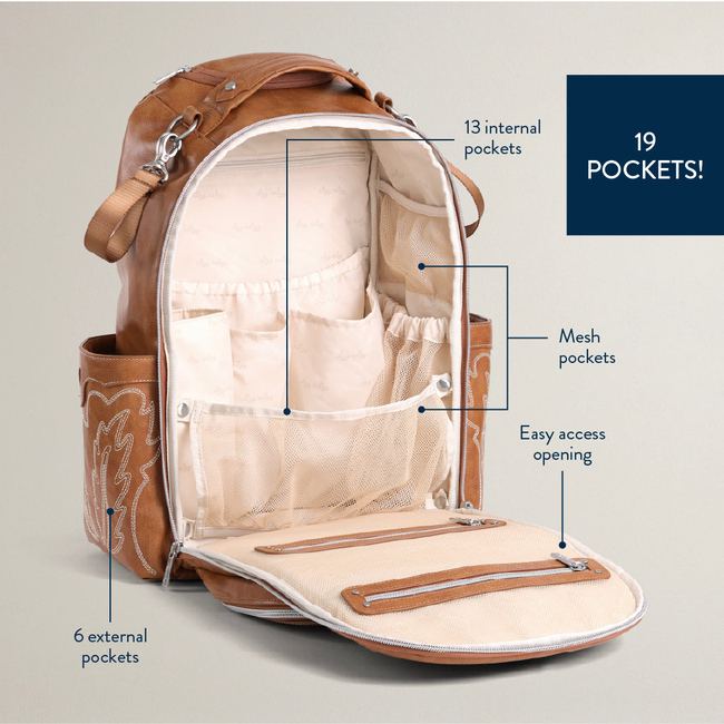 Babylist x Itzy Ritzy Saddle Boss Plus™ Large Diaper Bag Backpack-gallery-38192085237931