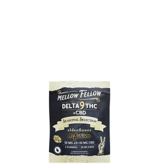 Live Resin Infused Edibles - 2 ct. 40mg Delta 9 THC & CBD - Elderflower (Seasonal Selection)