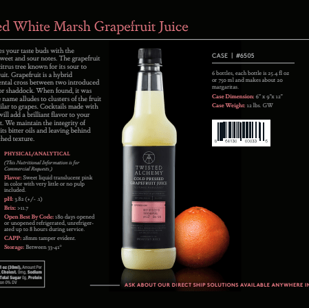 10L FRESH BIB™ - 100% GRAPEFRUIT JUICE COLD PRESSED-gallery-52898735096175