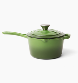 Enameled Cast Iron Saucepan | 2.2QT/2.1L