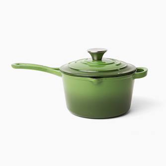 Enameled Cast Iron Saucepan | 2.2QT/2.1L
