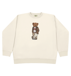 Brown Original Embroidered Crewneck
