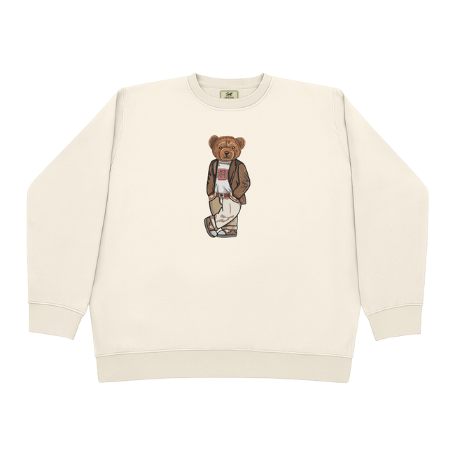 Brown Original Embroidered Crewneck-gallery-60371730596157