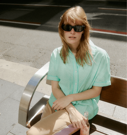 Lavender Side Stripe Pant