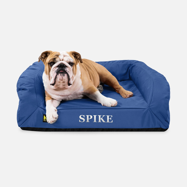 Tough Ripstop™ Rectangle Bolster Orthopedic Dog Bed-gallery-35530275782795