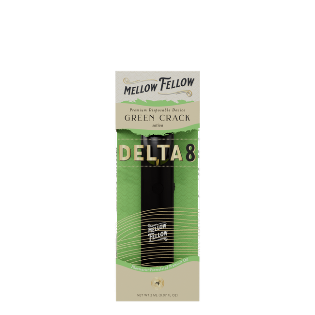 Delta 8 Premium 2ML Disposable Vape - Green Crack (Sativa)-gallery-36335891316942