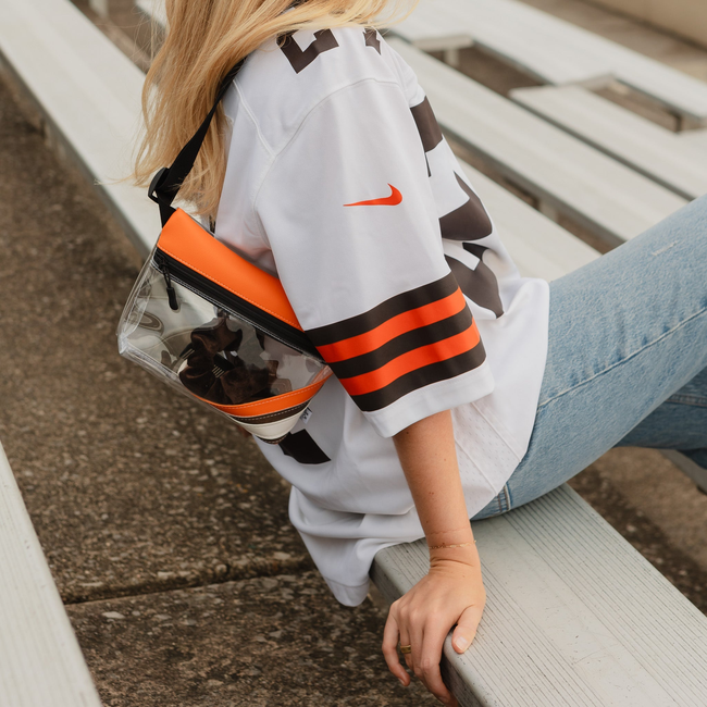 Basketball Arena Clear Stripe Game Day Fanny Pack-gallery-33400967659590