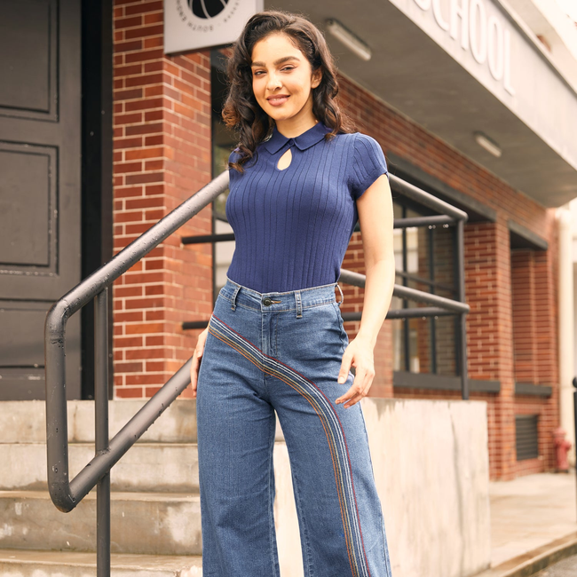 Rainbow With Me Wide-Leg Jeans-gallery-37458037244075