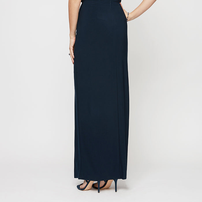 Petite Fiona Embellished Sleeve Jersey Dress-gallery-42510812643584