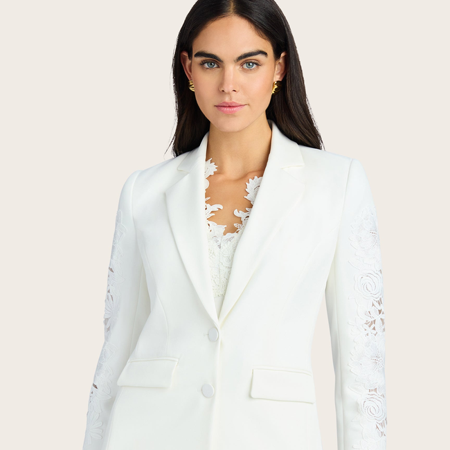 Venturi Lace Combo Blazer-gallery-43565721616634
