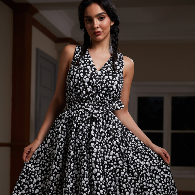 Instant Energy Faux-Wrap Dress-gallery-37111967482027
