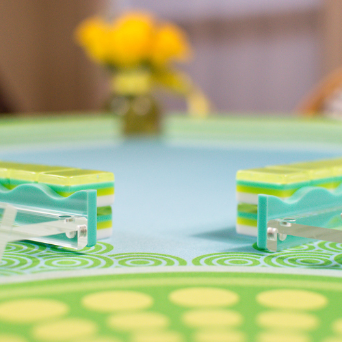 MAHJONG MAT | Confetti | 33" x 33"-gallery-51307936481591