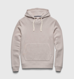 Justin Cashmist Fleece Hoodie - Taupe Heather Grey