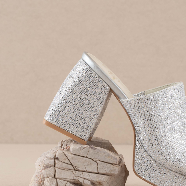 The Crystal Silver | Sparkling platform slide-gallery-37314272231601