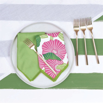 Poppy Papaver blu Dinner Napkin Set of 6