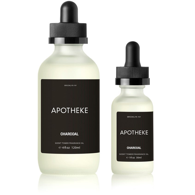Charcoal Scent Tower Diffuser Fragrance Oil, 30 ml-gallery-32791689920577