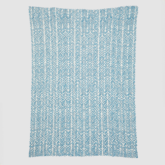 Warrior Throw Blanket Teal