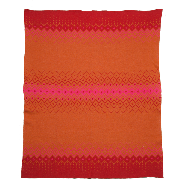 Sale Vintage Icelandic Throw Blanket Saffron-gallery-43965906813219