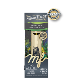 Euphoria Blend 2ml Live Resin Disposable Vape - Green Crack (Sativa)