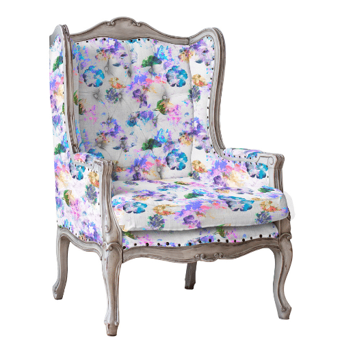 Fabric by the Yard - Memory Garden / Fade to White-gallery-30072952193137