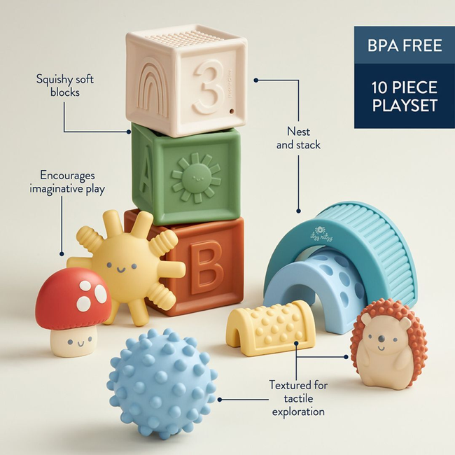 Itzy Blocks™ Sensory Blocks Set-gallery-35705258934443
