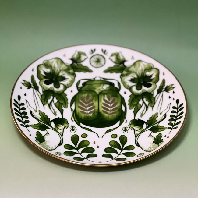 Voragine Dinner Plate-gallery-36906338746544