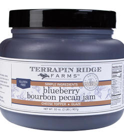 Blueberry Bourbon Pecan Jam - Quart