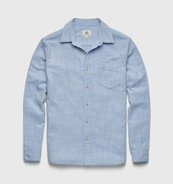 Brian Slub Shirt - Forever Blue